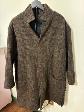 BLESS Todaying 6006 Workcoat avant garde hybrid knit wool jacket RARE